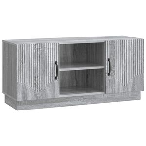 vidaXL Mueble de TV Gris Sonoma 102 x 34,5 x 47 cm