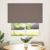 vidaXL Estor Enrollable Opaco Color Caf&eacute; 130x130 cm Tela Ancho 126,6cm