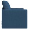 vidaXL Sof&aacute; cama de suelo 2 en 1 tela azul 112x174x55 cm