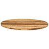 vidaXL Tablero de mesa redondo madera maciza mango rugosa Ø 70x1,5 cm