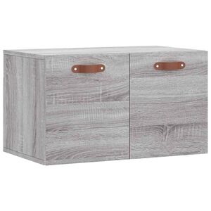 vidaXL Armario de pared madera de ingenier&iacute;a gris Sonoma 60x36,5x35 cm