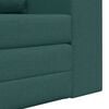 vidaXL Sof&aacute; cama Verde oscuro 148 x 71 x 83 cm tela