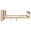 vidaXL Estructura de cama sin colchón madera de pino maciza 120x200 cm
