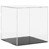 vidaXL Caja expositora transparente 30x30x30 cm acr&iacute;lico