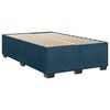 vidaXL Cama box spring con colch&oacute;n terciopelo azul 120x200 cm