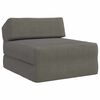 vidaXL Sof&aacute; Cama Plegable Gris Claro 60 x 70 x 41 cm Tela