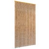 vidaXL Cortina de bamb&uacute; para puerta contra insectos 100x220 cm
