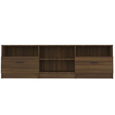 vidaXL Mueble para TV madera contrachapada roble marrón 150x33,5x45 cm