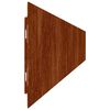 vidaXL Bordes de c&eacute;sped acero corten flexible 50 piezas 10x103 cm