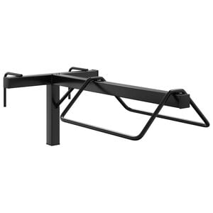 vidaXL Soporte de silla de montura de pared hierro negro