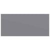 vidaXL Estantes flotantes de pared 2 uds MDF gris 50x23x3,8 cm