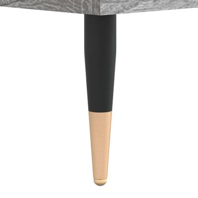 vidaXL Mueble zapatero madera contrachapada gris Sonoma 70x36x60 cm