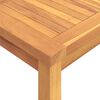 vidaXL Juego de comedor para jard&iacute;n 3 pzas madera maciza de teca
