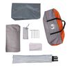 vidaXL Tienda de campa&ntilde;a igl&uacute; para 4 personas impermeable naranja
