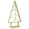 vidaXL &Aacute;rbol de Navidad de metal KUOPIO 60 cm Acero Dorado