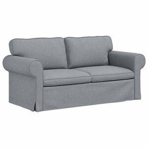 vidaXL Sof&aacute; Gris Claro 175 x 82 x 80 cm tela