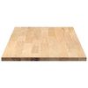 vidaXL Encimera de cocina rectangular madera maciza roble