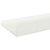 vidaXL Estante flotante 3 pcs 40 x 9 x 2,5 cm Acero