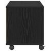 vidaXL Gabinete de TV Negro 90 x 35 x 40.5 cm Madera contrachapada