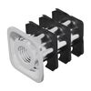 vidaXL Inserto de tubo roscado 12 uds. Negro y Plata Acero Galvanizado