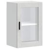 vidaXL Armario de pared para cocina puerta cristal&nbsp;Porto gris hormig&oacute;n