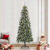 vidaXL &Aacute;rbol de Navidad artificial Verde 240 cm PVC, Pl&aacute;stico y Acero