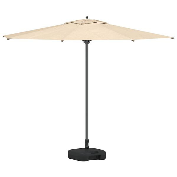 vidaXL Base para parasol de exteriores Negro 45 x 45 x 29.5 cm