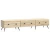 vidaXL Mueble de TV con caj&oacute;n Roble Sonoma 147 x 34,5 x 30 cm