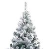 vidaXL &Aacute;rbol de Navidad artificial 180 cm PVC y Acero y Pl&aacute;stico