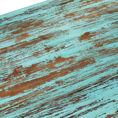 vidaXL Mesa de centro de madera maciza reciclada 110x50x34 cm