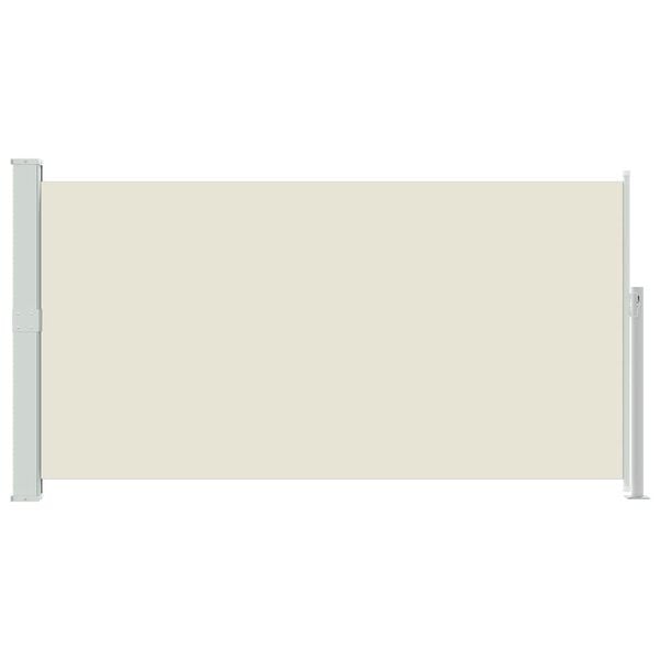 vidaXL Toldo lateral de jard&iacute;n o terraza crema 160x300 cm