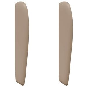 vidaXL Oreja de cabecero Marr&oacute;n 80 x 23 x 6 cm PVC