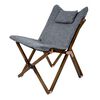 Bo-Camp Silla de relax Bloomsbury S gris