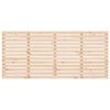 vidaXL Cabecero de cama de pared madera maciza de pino 206x3x91,5 cm