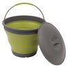 Outwell Cubo plegable con tapa 7,5 L verde lima