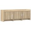 vidaXL Mueble de TV 130 x 33 x 47 cm Roble Sonoma Madera de ingenier&iacute;a