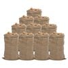 vidaXL Sacos de yute 10 unidades 65x135 cm 100% yute 340 g/m&sup2;