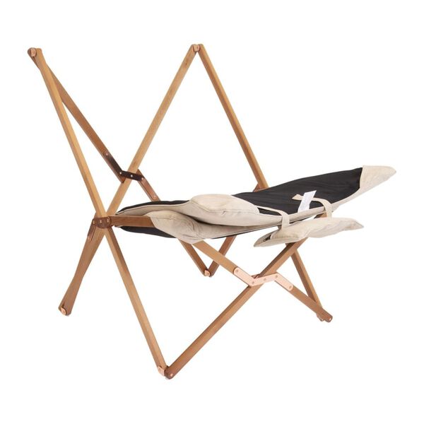 Bo-Camp Silla de relax Bloomsbury L beige