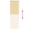 vidaXL Estor Enrollable Opaco Beige 45x130 cm Tela Ancho 40,7 cm