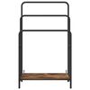 vidaXL Perchero Roble ahumado 60 x 30 x 100,5 cm Madera de ingenier&iacute;a