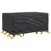 vidaXL Funda para muebles Liso Negro 170 x 100 x 70 cm 420D