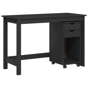 vidaXL Juego de escritorio y gabinete 2 uds. Gris