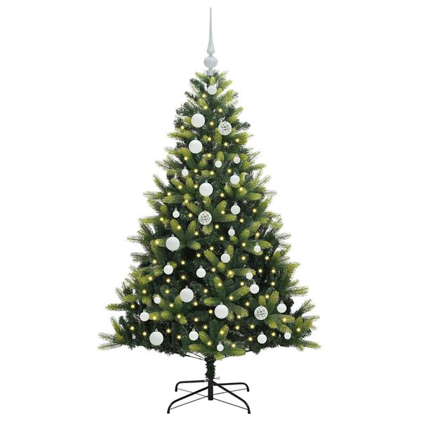 vidaXL &Aacute;rbol de Navidad Artificial Articulado 150 LEDs Verde 120 cm
