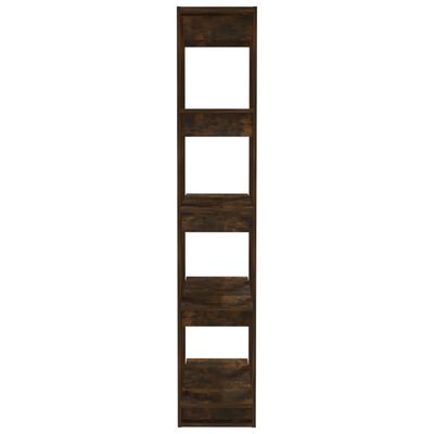 vidaXL Estantería madera contrachapada roble ahumado 80x30x160 cm