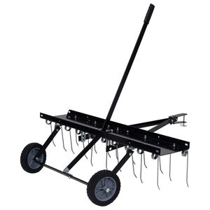 vidaXL Escarificador para cortac&eacute;sped ride-on 100 cm