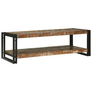 vidaXL Mesa de Caf&eacute; Multicolor Madera s&oacute;lida recuperada