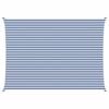 vidaXL Toldo Vela de Sombra Azul y 7 x 5 m 100% Poli&eacute;ster Oxford