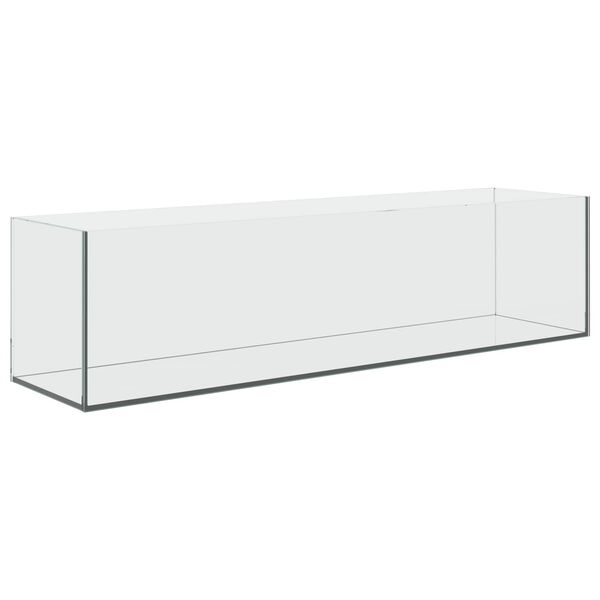 vidaXL Acuario con almacenamiento Transparente 80 x 20 x 20 cm Cristal