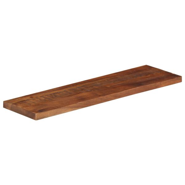 vidaXL Tablero mesa rectangular madera maciza reciclada 100x40x3,8 cm