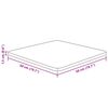 vidaXL Tablero de mesa cuadrada madera roble marrón oscuro 50x50x1,5cm